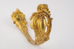 Set of 4 Antique French Bronze Curtain Tiebacks, Circa 1860