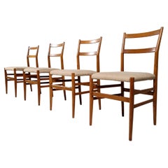 Set of 4 Gio Ponti Leggera Chairs by Cassina, Italy, 1952