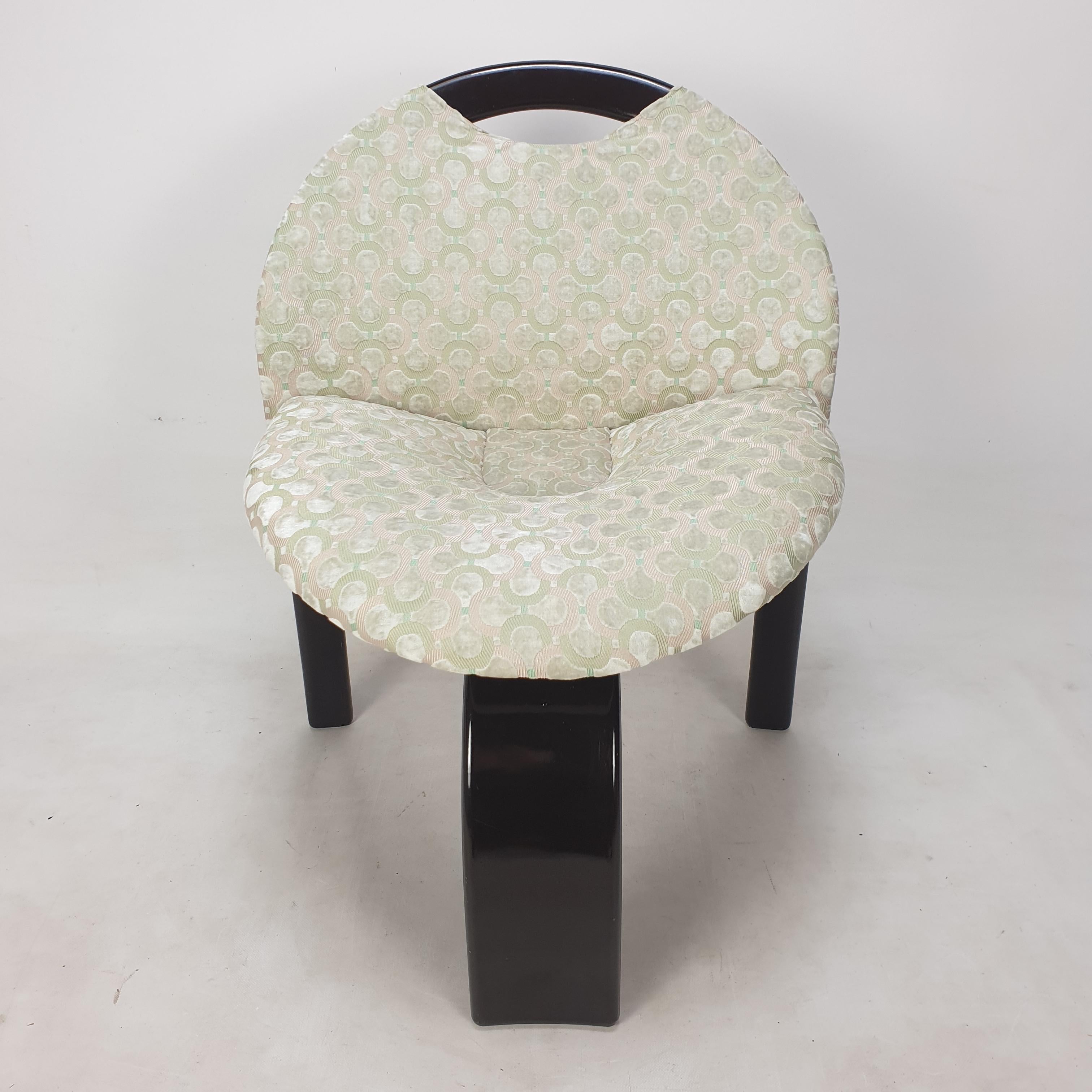 Fin du 20e siècle Ensemble de 4 chaises à voile Giovanni Offredi de Saporiti, Italie, 1973 en vente