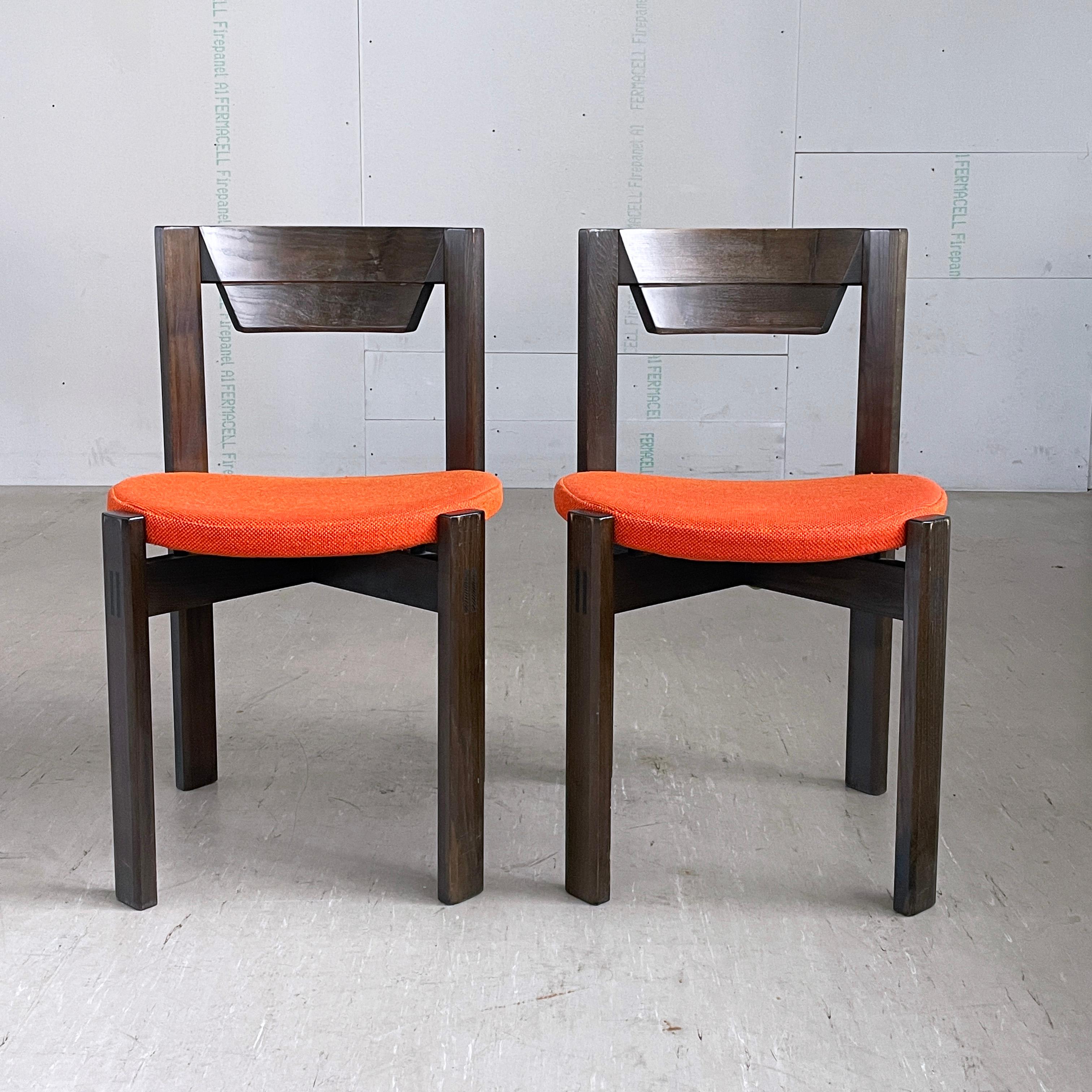 Set di 4 sedie da pranzo Girsberger di Fritz Makiol, 1973 in vendita 9