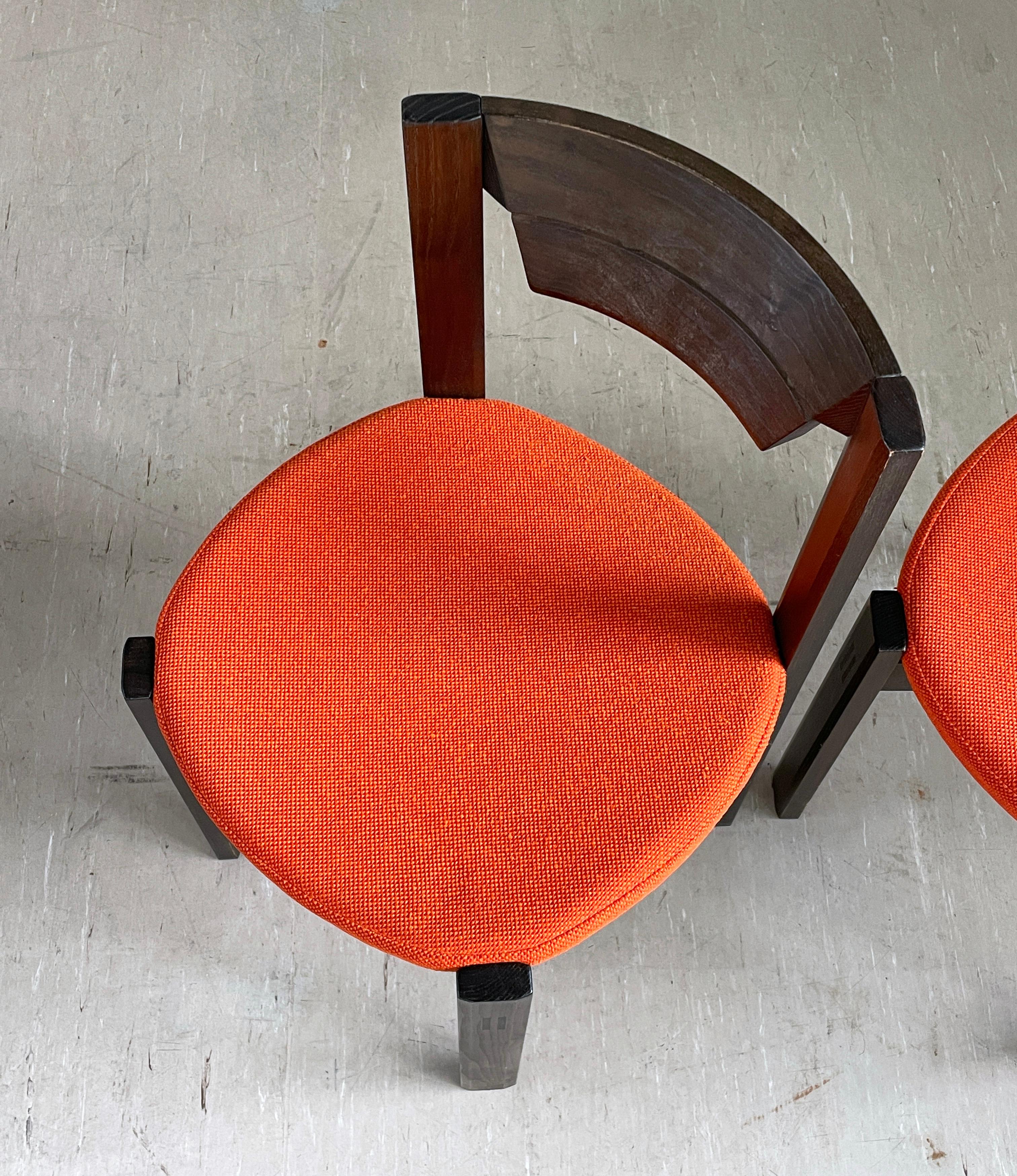 Set di 4 sedie da pranzo Girsberger di Fritz Makiol, 1973 in vendita 12