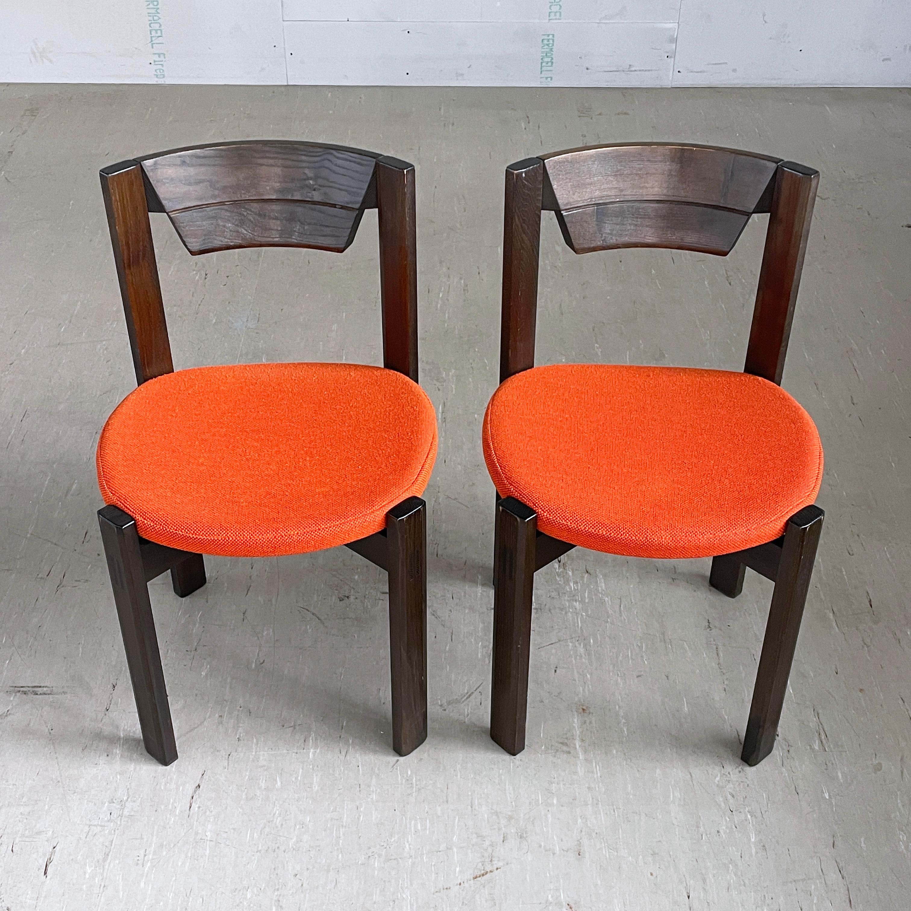 Set di 4 sedie da pranzo Girsberger di Fritz Makiol, 1973 in vendita 2