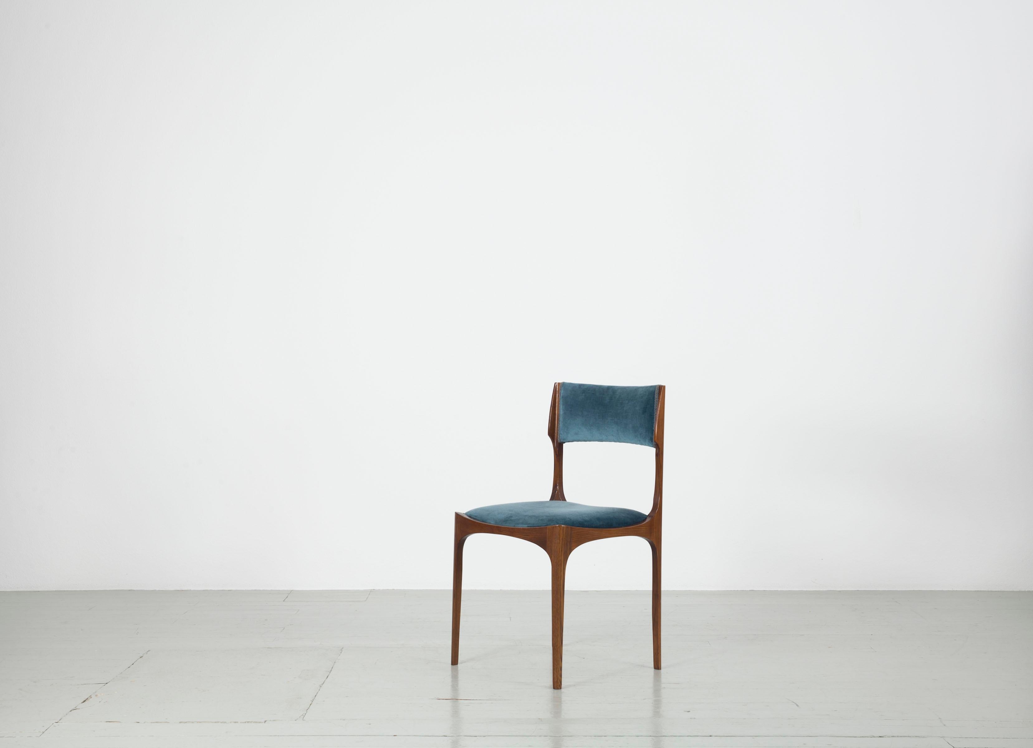 Set of 4 Giuseppe Gibelli Elisabetta Chairs, Sormani, Italy, 1963 3