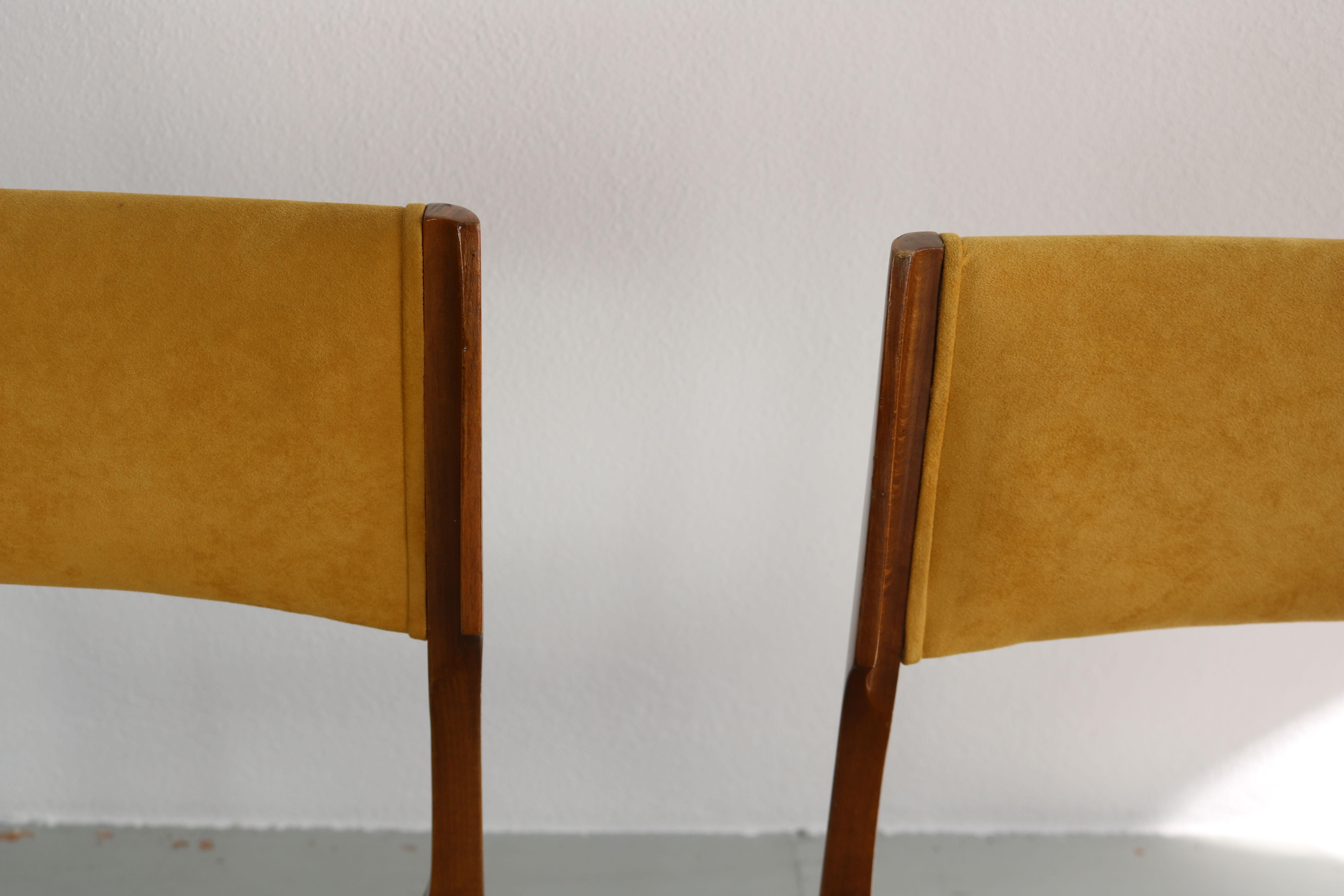 Set of 4 Giuseppe Gibelli Elisabetta Chairs, Sormani, Italy, 1963 11