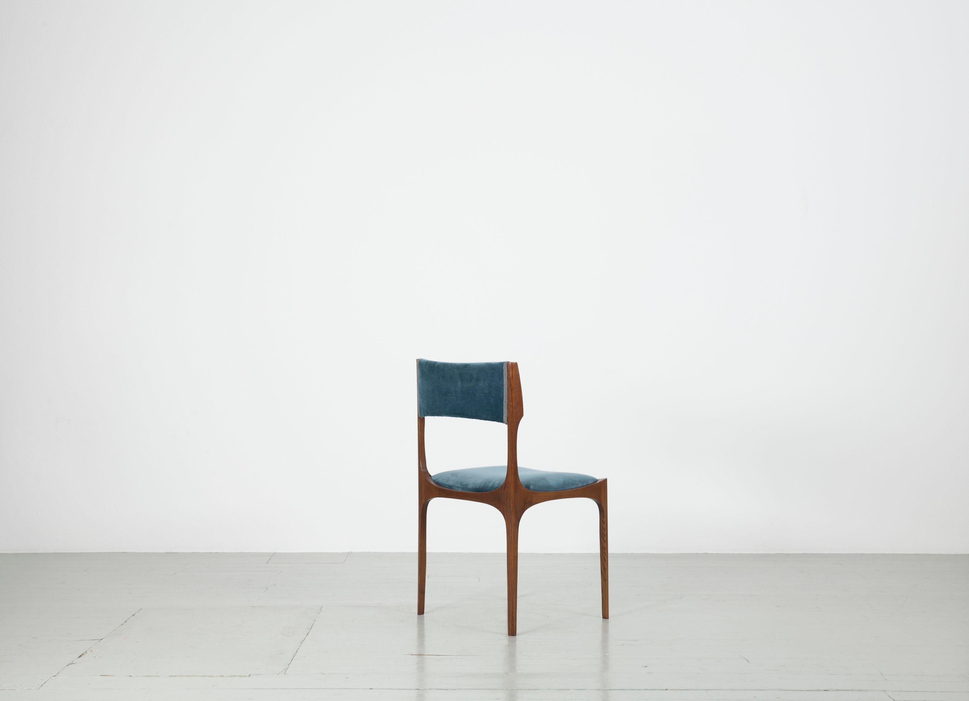 Set of 4 Giuseppe Gibelli Elisabetta Chairs, Sormani, Italy, 1963 In Good Condition In Wolfurt, AT