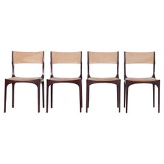 4er-Set Giuseppe Gibelli Elisabetta-Stühle, Sormani, Italien, 1963