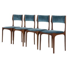 Set of 4 Giuseppe Gibelli Elisabetta Chairs, Sormani, Italy, 1963