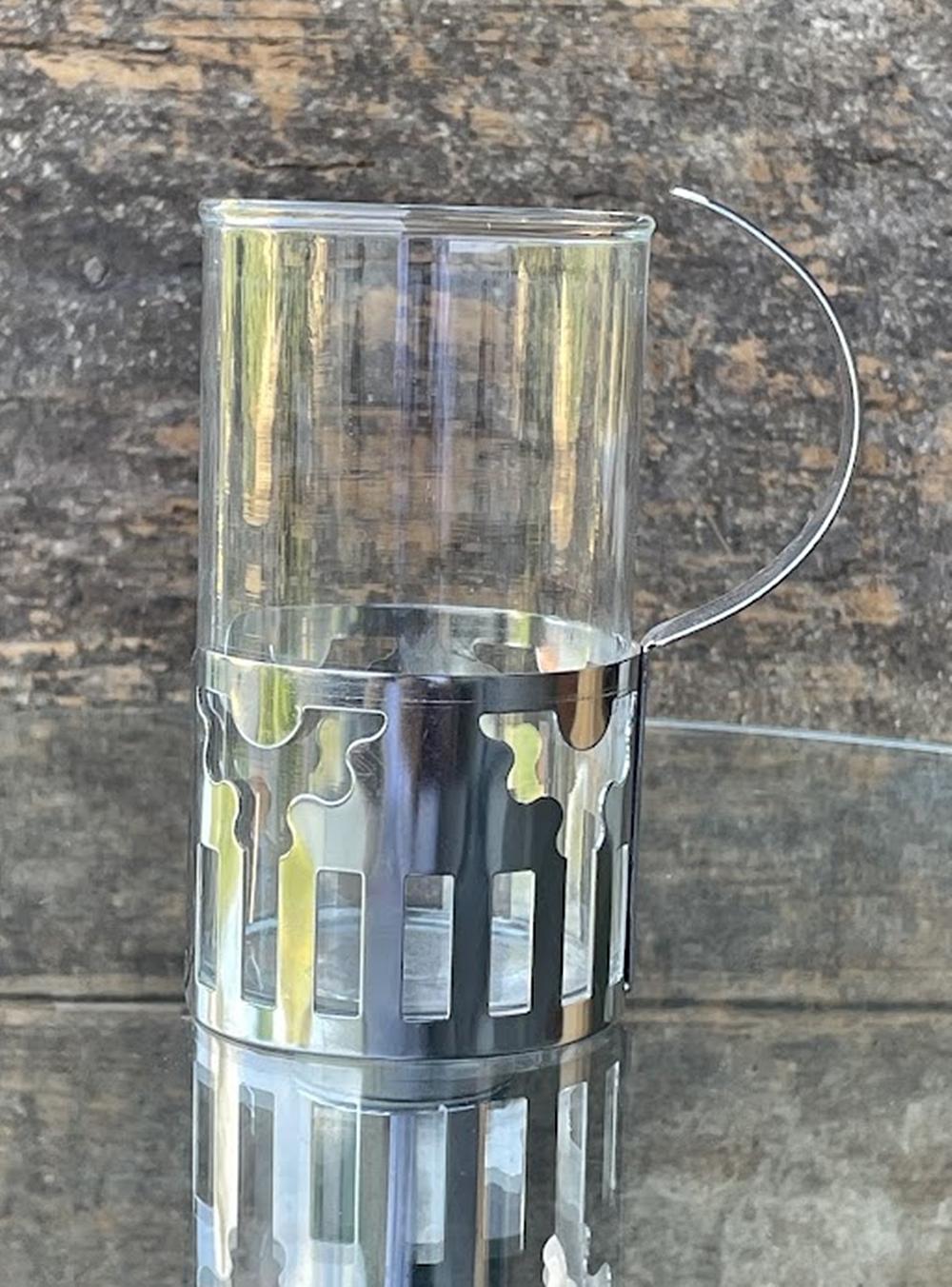 Ensemble de 4 tasses en verre Design/One pour Bodum 1980 en vente 3