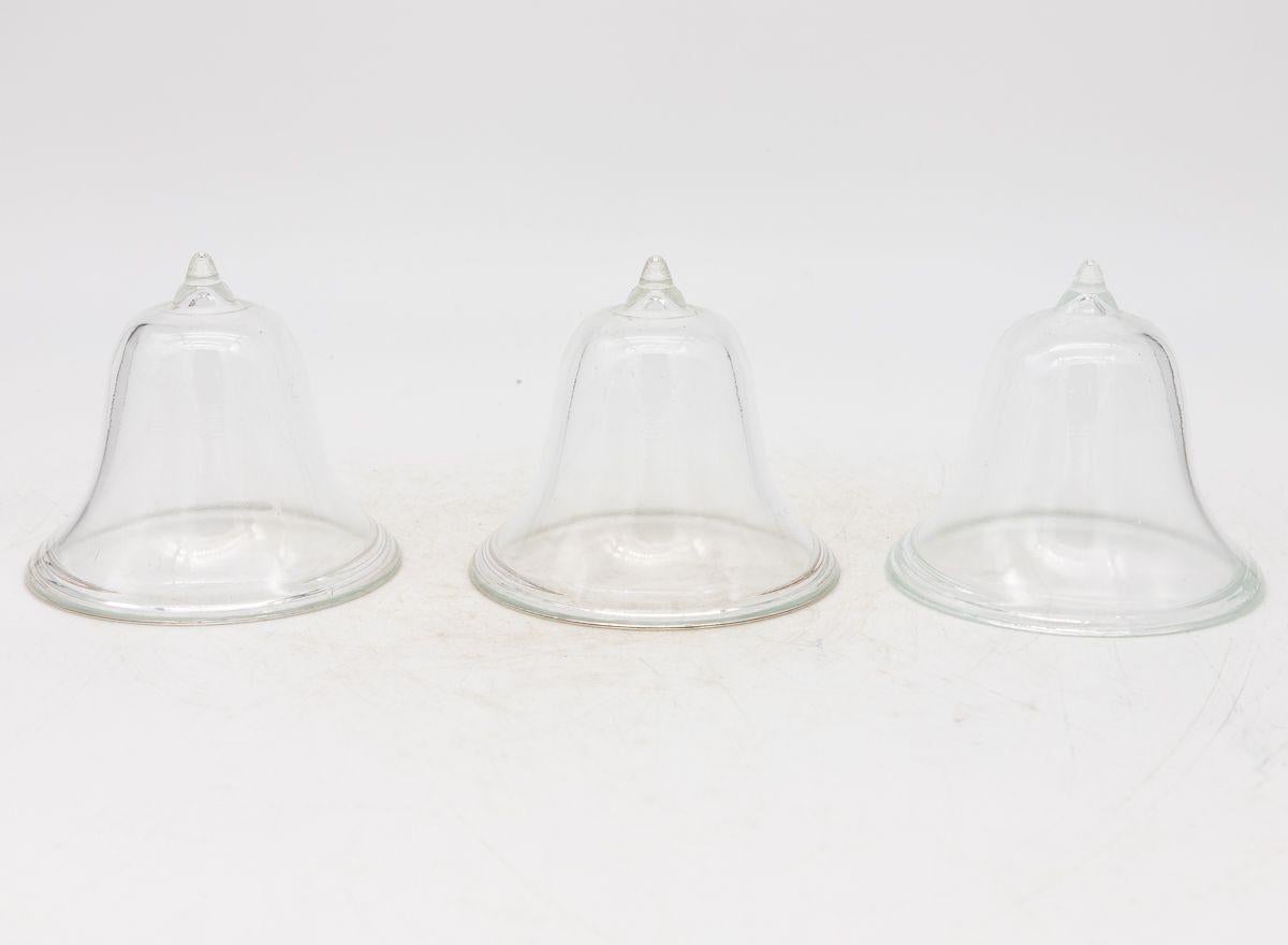 Set of 4 Glass Garden Cloches, English Mid 20th c. For Sale 1