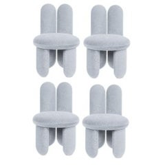 Set of 4 Glazy Chairs, Gentle 113 by Royal Stranger