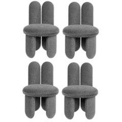 Set di 4 sedie Glazy, Gentle 133 di Royal Stranger