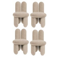 Set di 4 sedie Glazy, Gentle di Royal Stranger