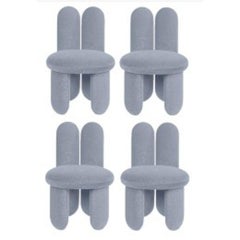 Set of 4 Glazy Chairs, Gentle 733 by Royal Stranger