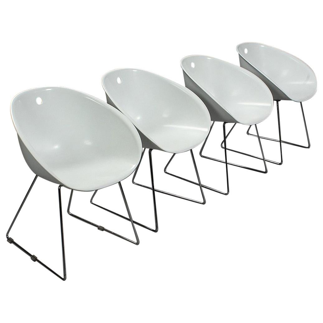 Set of 4 Gliss 920 Chairs by Claudio Dondoli & MarCo Pocci