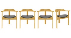 Set of 4 Golden Haussmann Armchairs by Robert & Trix Haussmann, Design, 1964