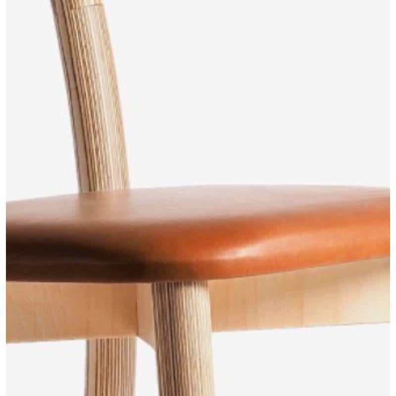 XXIe siècle et contemporain Ensemble de 4 chaises de salle à manger Goma par Made By Choice en vente