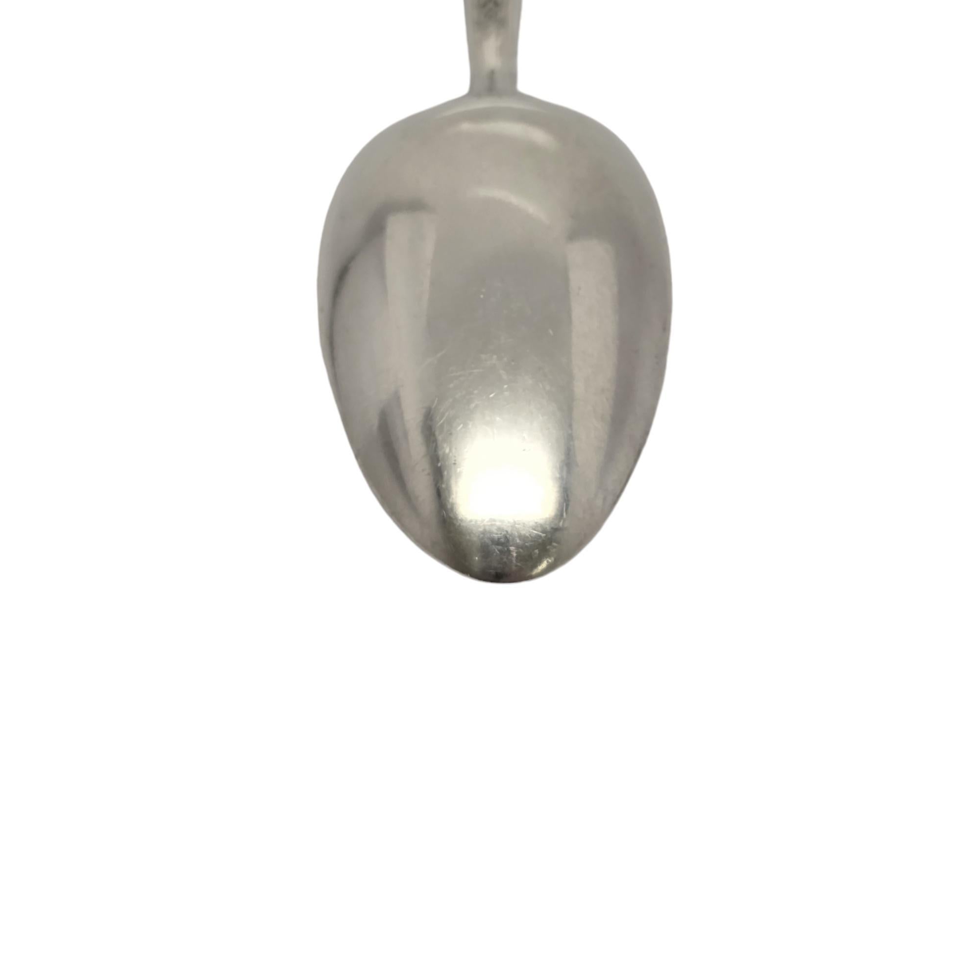 Set von 4 Gorham Medici-Dessert-/Suppenlöffeln aus altem Sterlingsilber mitMono 7