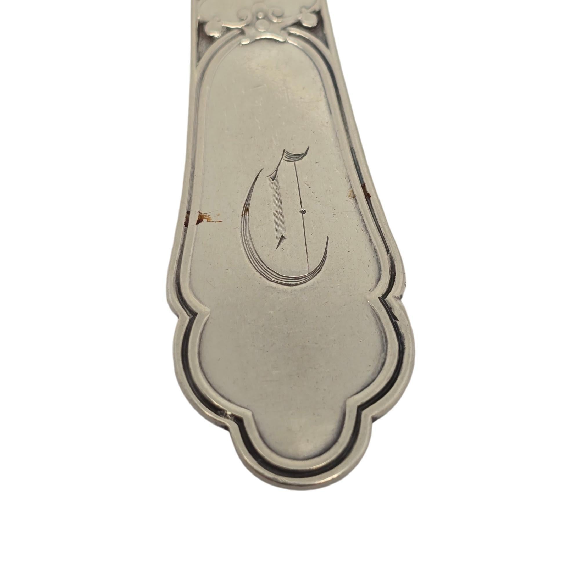 Set di 4 spargitori Gorham Medici Old Sterling Silver a manico piatto da 6,5