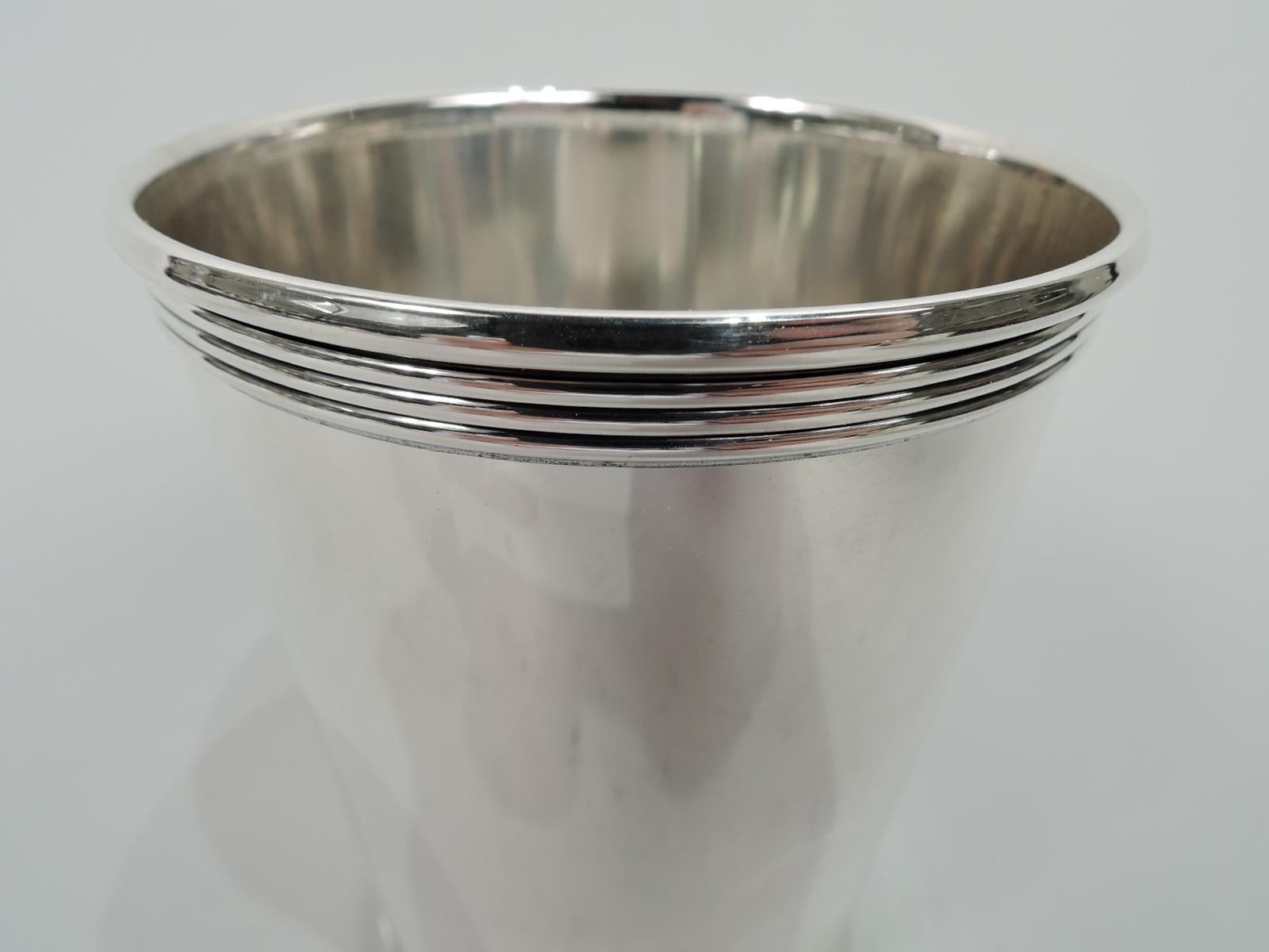 Set of 4 Gorham Newport Sterling Silver Mint Julep Cups For Sale at