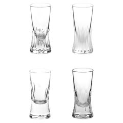 Set Of 4 Grappa Glasses by J. Hill's Standard