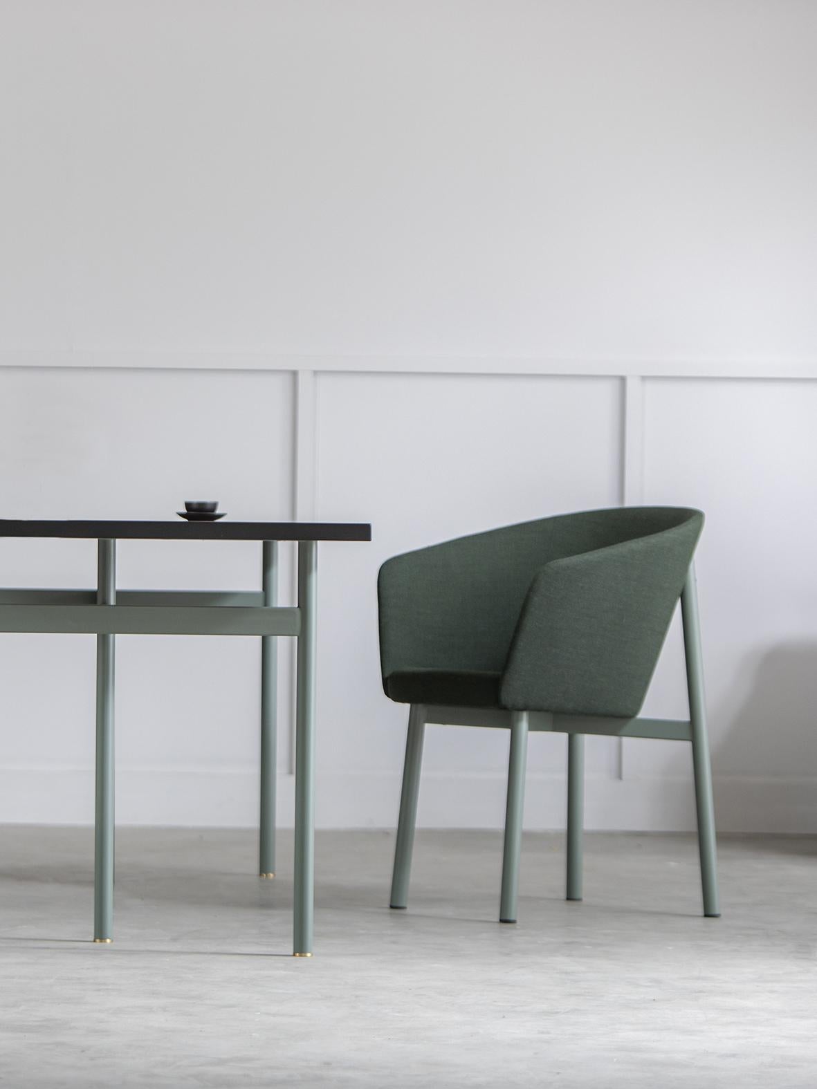 Francese Set di 4 poltrone a ponte Greene & Greene Residence di Kann Design in vendita