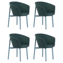 Ensemble de 4 fauteuils Green Residence Bridge de Kann Design
