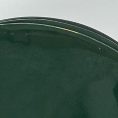 Set di 4 sedie Kartell Model 4854 in resina verde di Gae Aulenti, anni '60