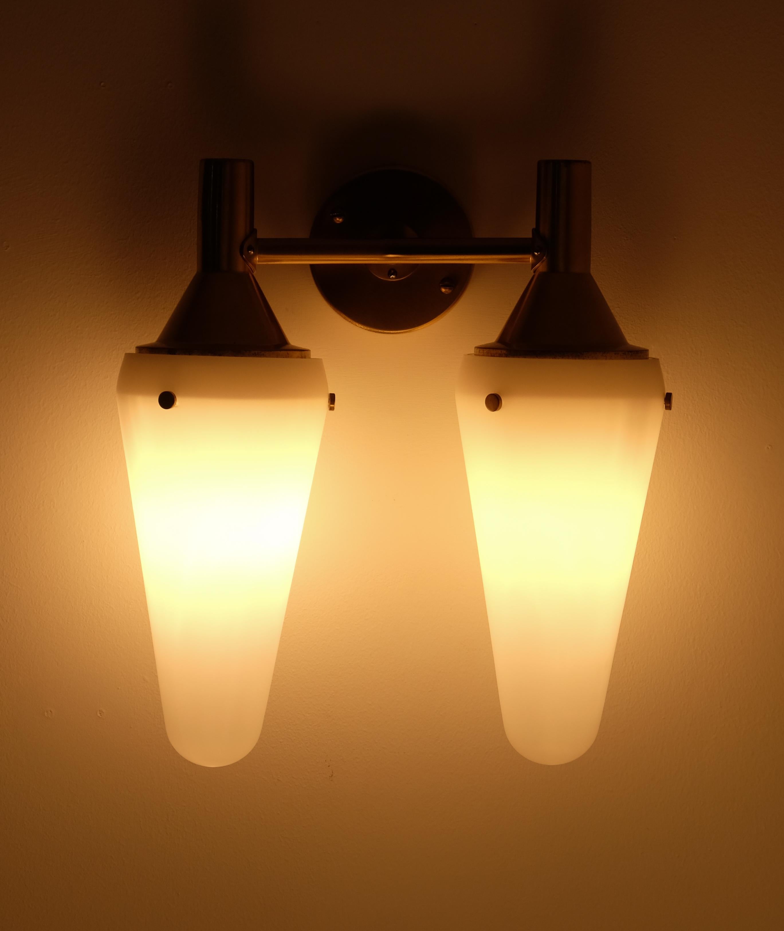 Juego de 4 lámparas de pared Hans-Agne Jakobsson, años 50 Sueco en venta