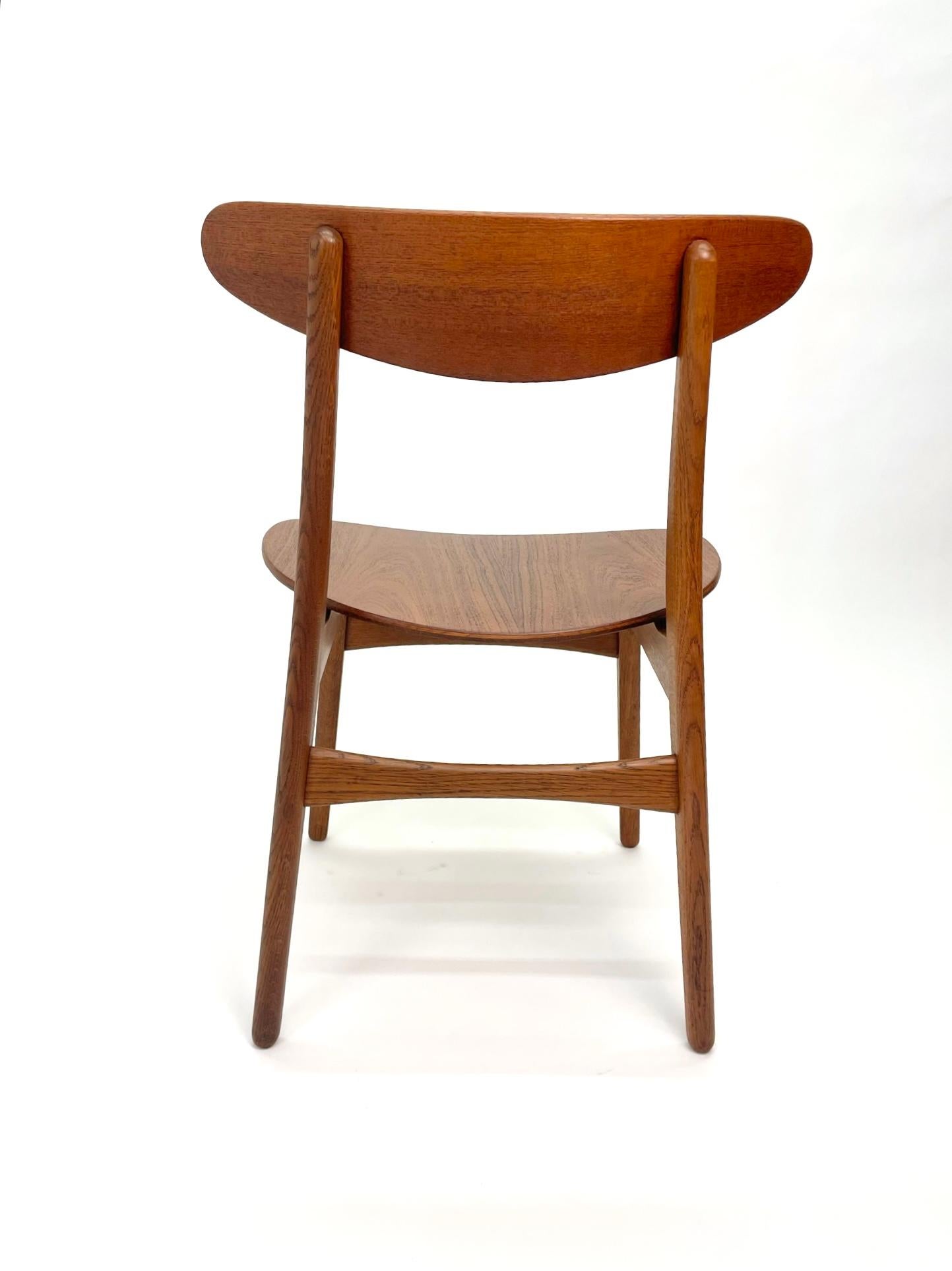 Set of 4 Hans Wegner CH-30 Dining Chair for Carl Hansen and Son 2