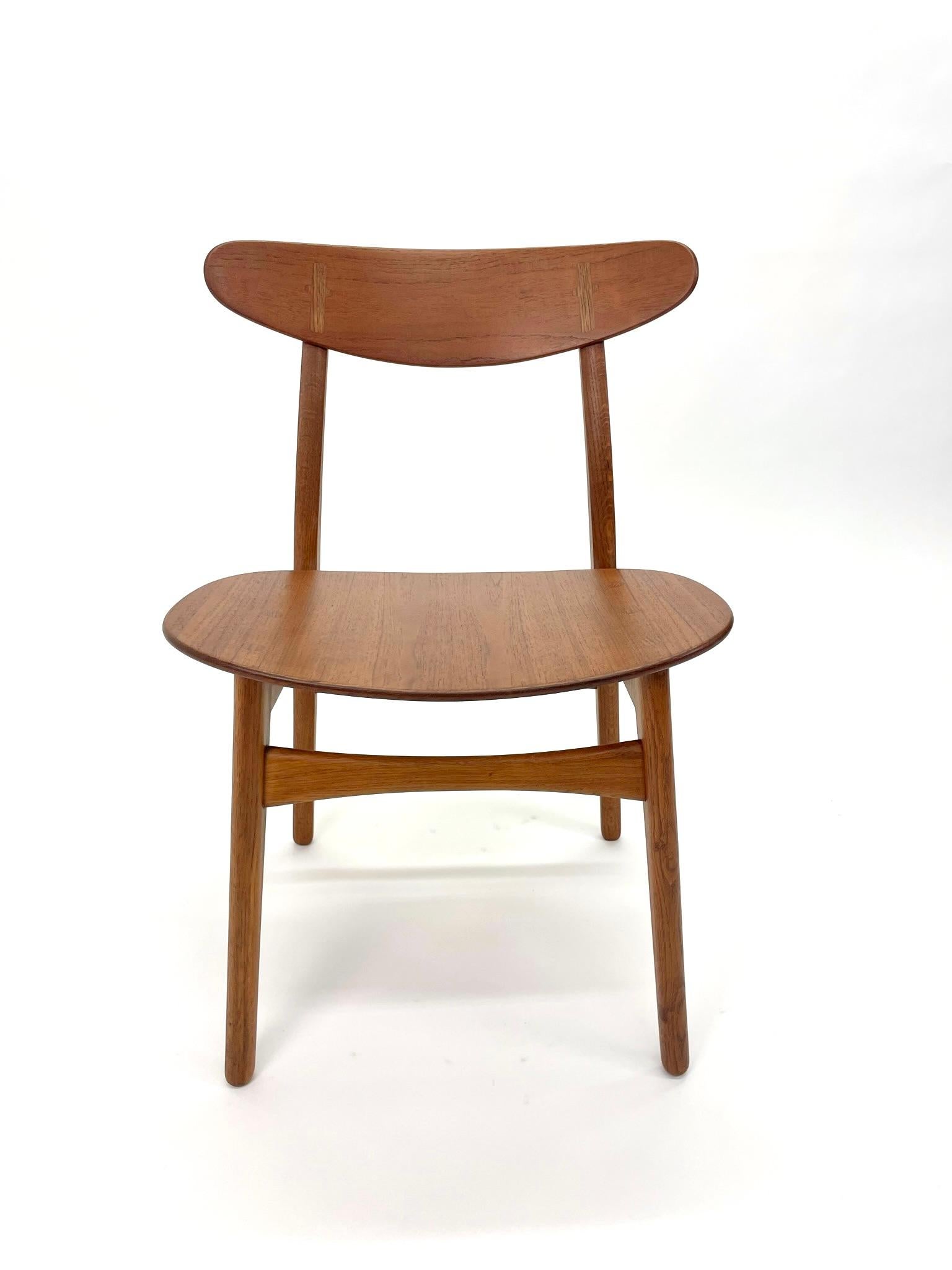 American Set of 4 Hans Wegner CH-30 Dining Chair for Carl Hansen and Son