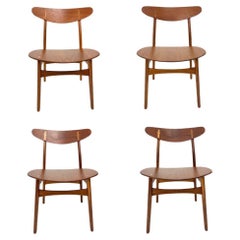 Set of 4 Hans Wegner CH-30 Dining Chair for Carl Hansen and Son