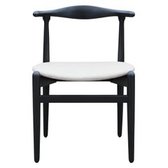 Set of 4 Cow Horn Chairs, Denmark, 1950s-1960s