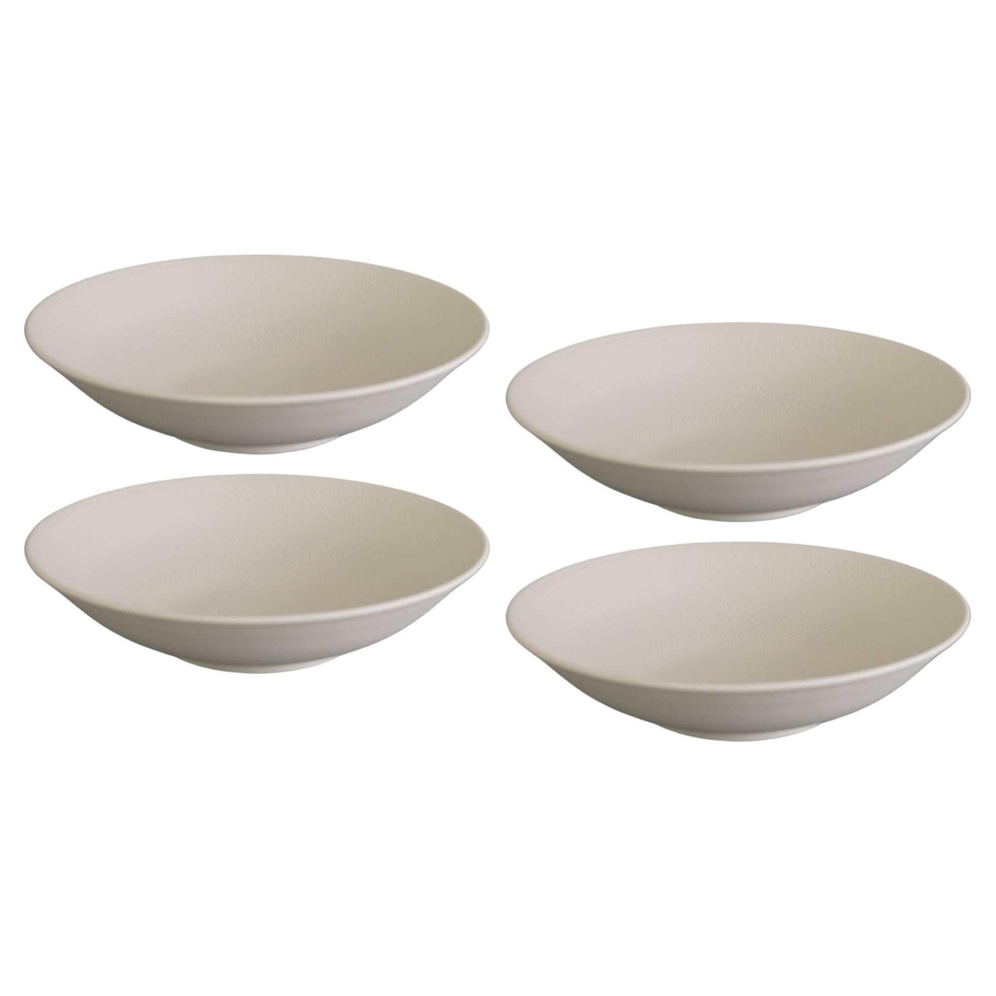 Set of 4 Helice Fruit Bowls by Studio Cúze