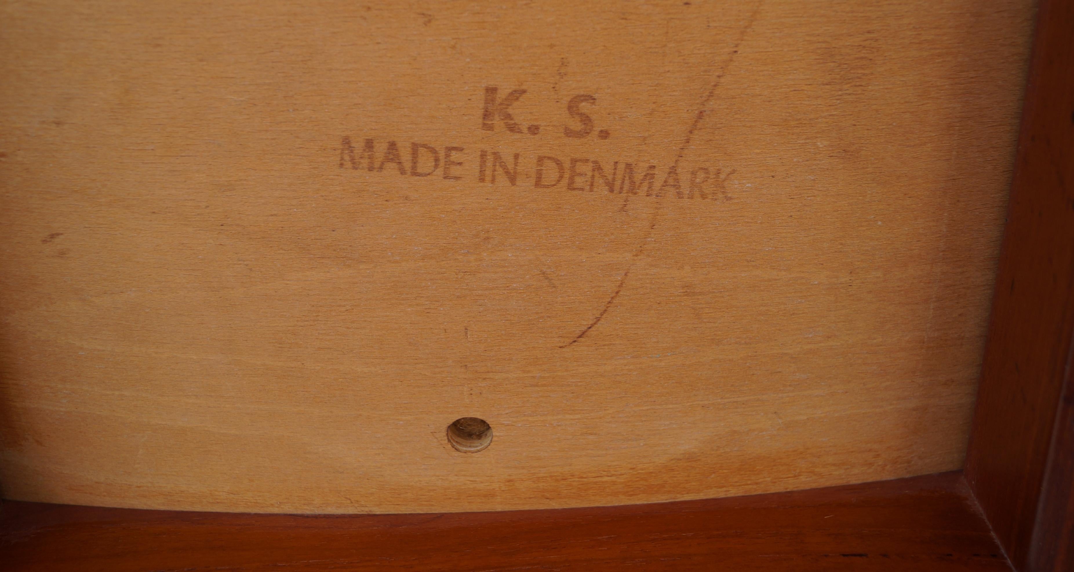 Set of 4 Henning Kjaernulf  Model 23 Danish Modern Teak Dinning Chairs For Sale 1