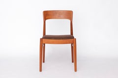 Set of 4 Henning Kjærnulf Teak Chairs – 1960s Danish Design for KS Møbler