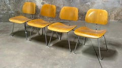 Set of 4 - Herman Miller Eames DCM Chairs
