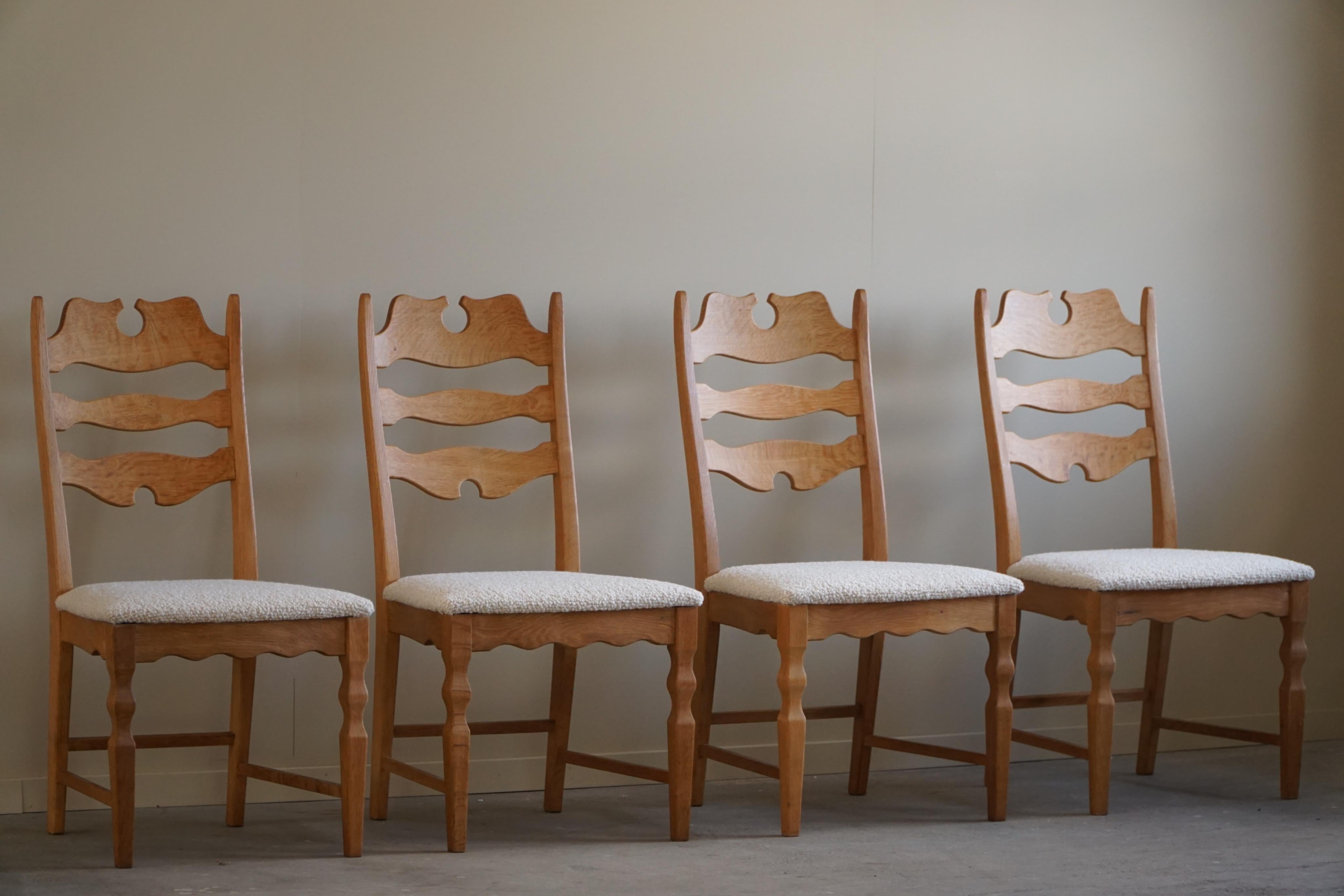 Baroque Ensemble de 4 chaises 