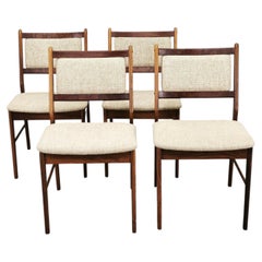 Set of 4 Hugo Frandsen Dining Chairs for Spøttrup, Denmark, 1960s