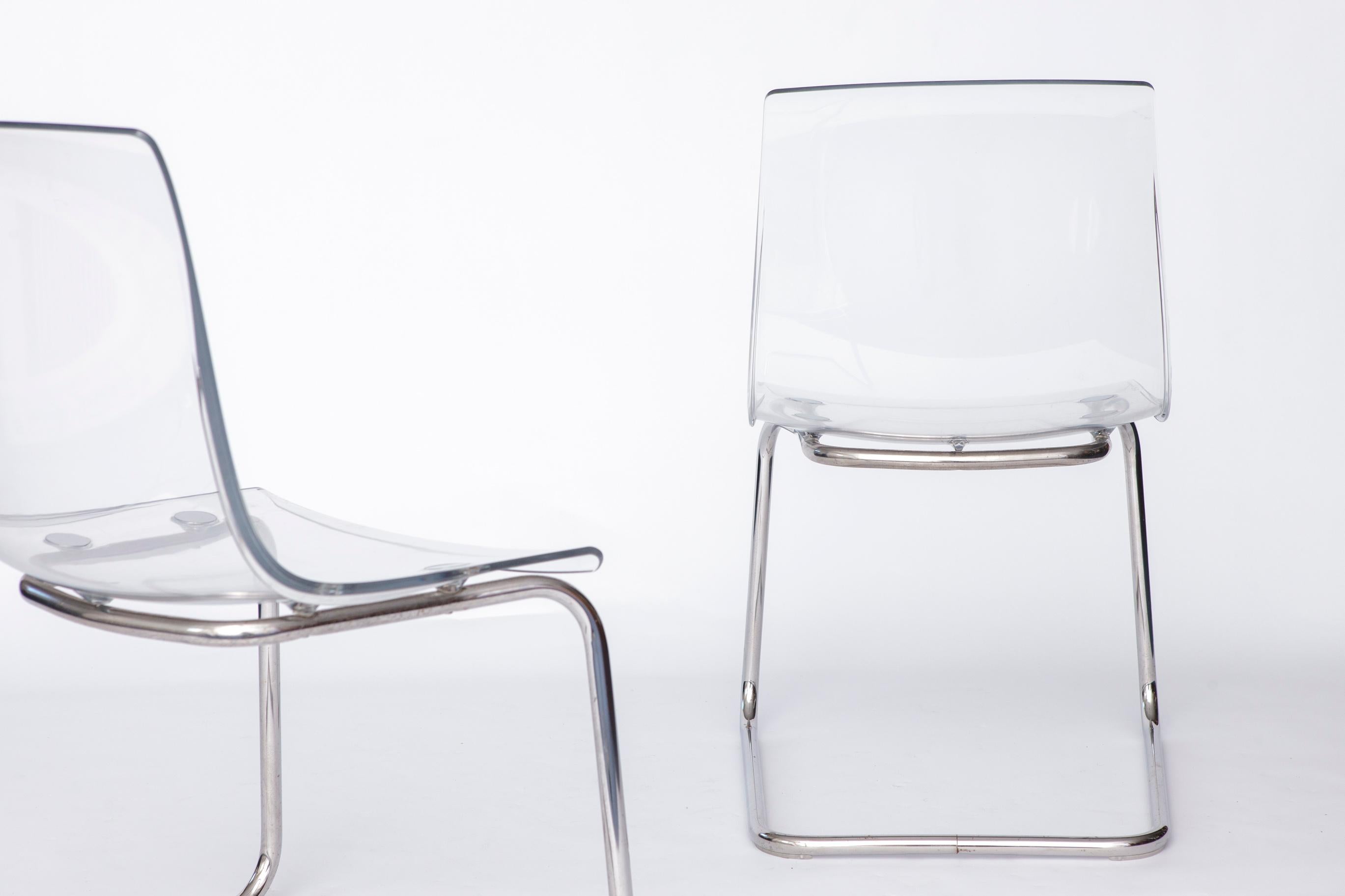 Fin du 20e siècle Lot de 4 chaises IKEA 