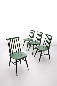 Ensemble de 4 chaises de table de salle à manger Ilmari Tapiovaara