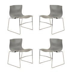 Set of 4 Impeccable Handkerchief Chairs by Lella & Massimo Vignelli for Knoll