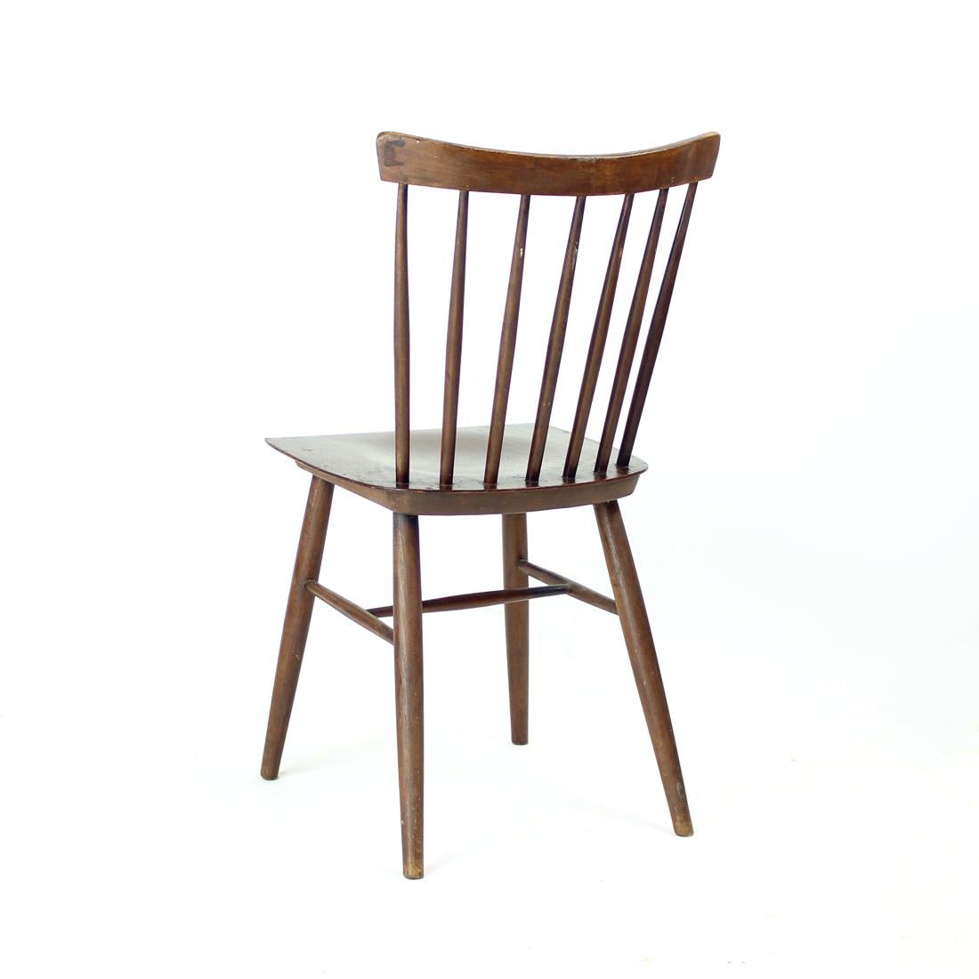 Set Of 4  Ironica Chairs By Ton, Czechoslovakia 1960s For Sale 5
