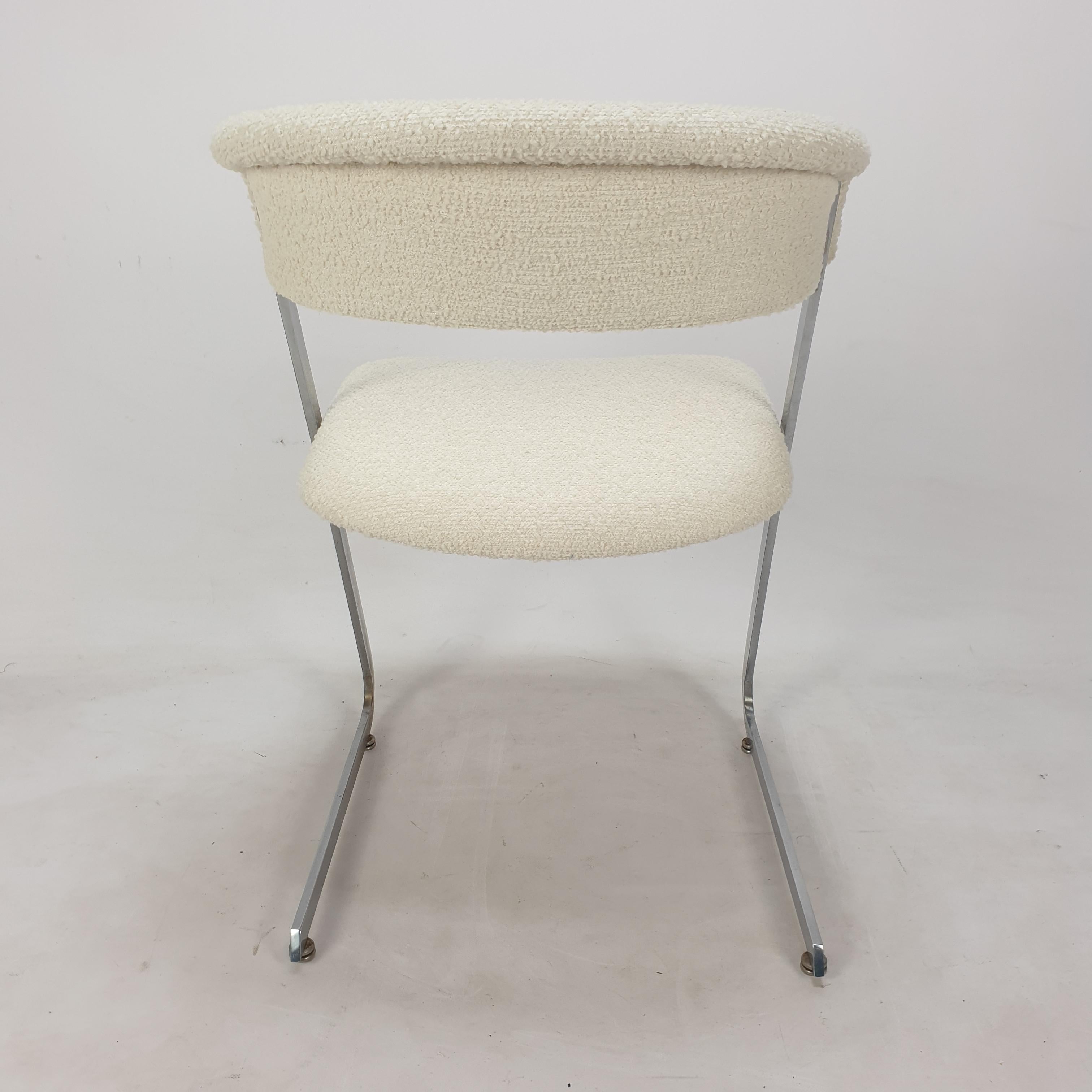 Set of 4 Italian Chairs, 1970's 5