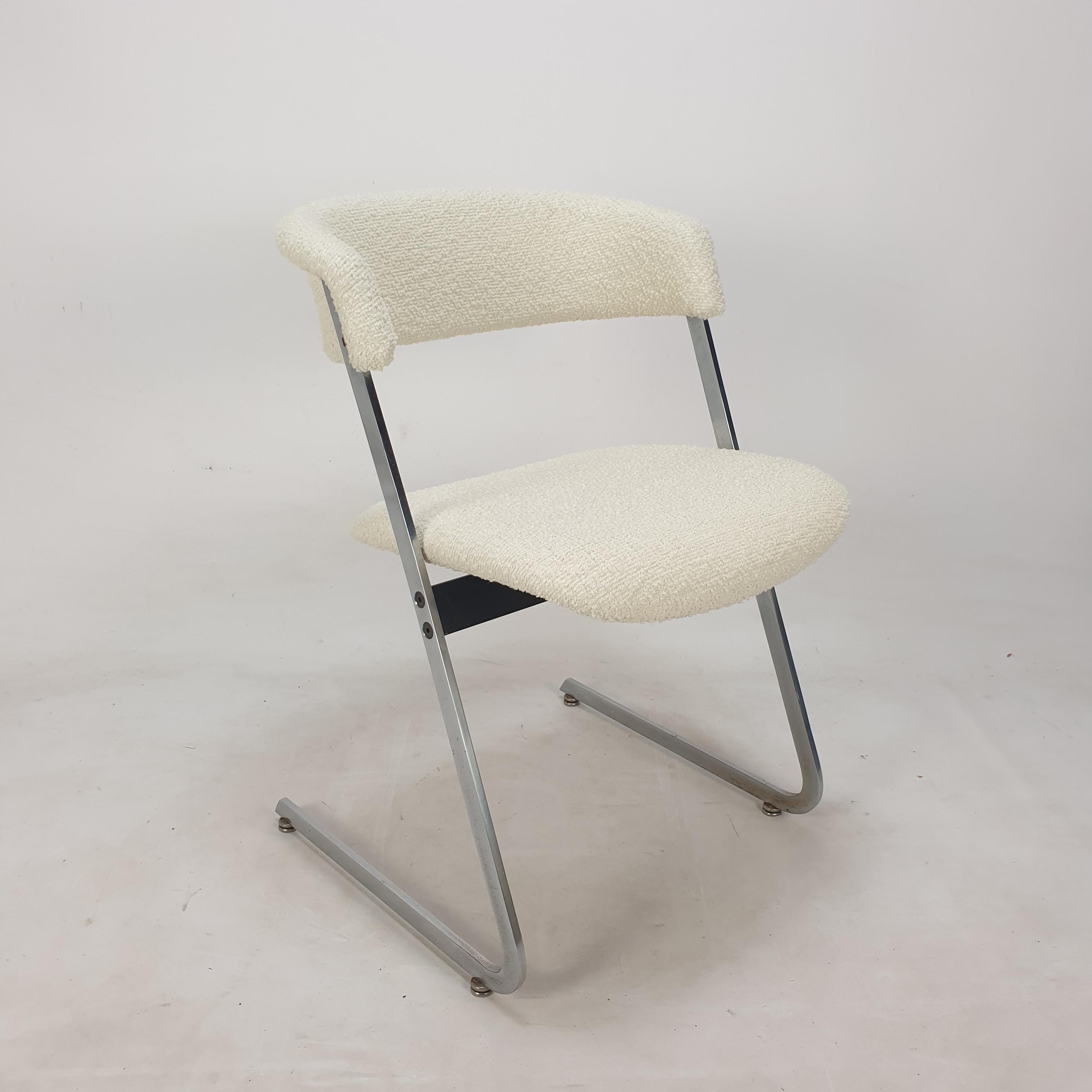 Set of 4 Italian Chairs, 1970's 1