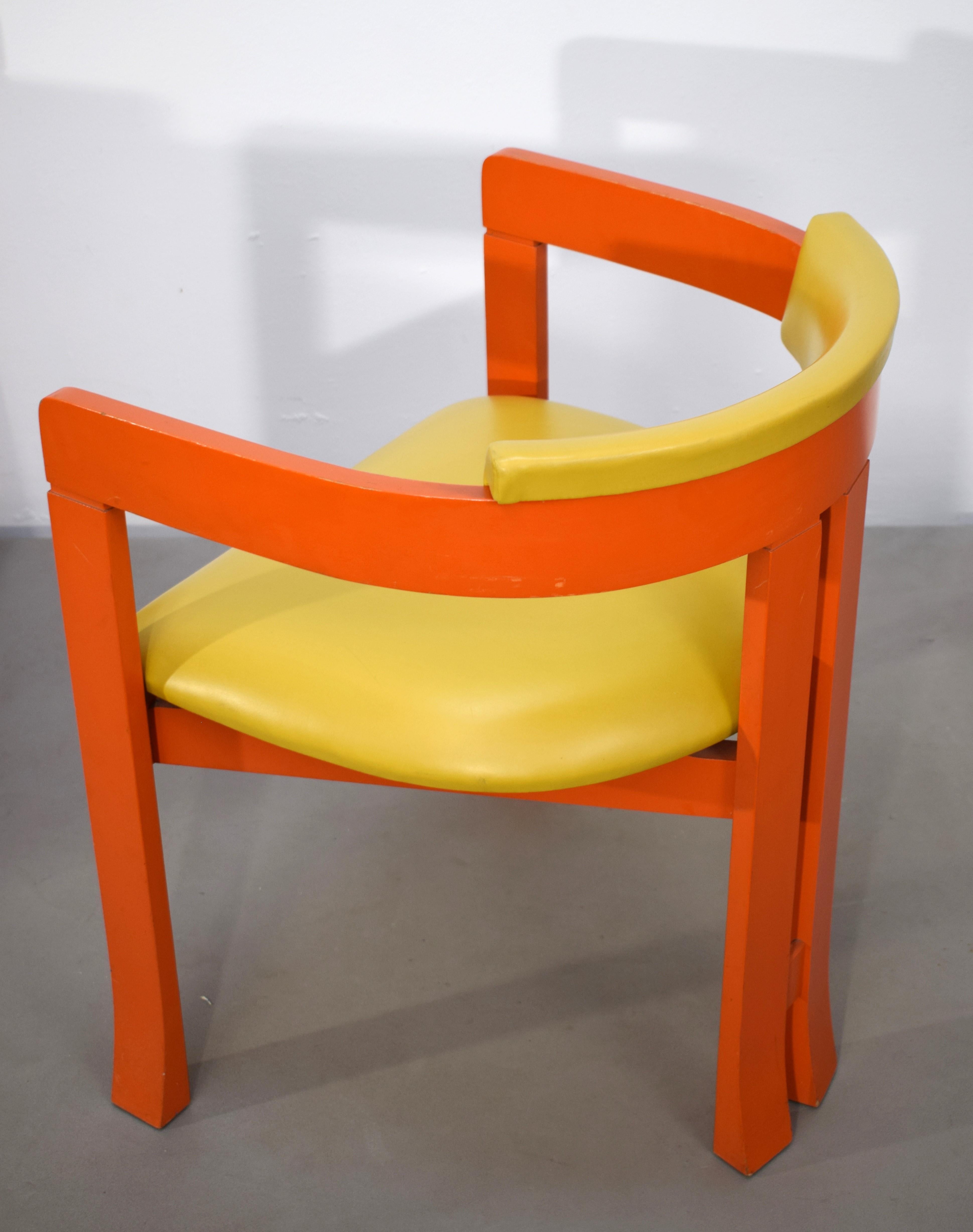 Ensemble de 4 chaises italiennes, Pi  Style grec, années 1960 en vente 3