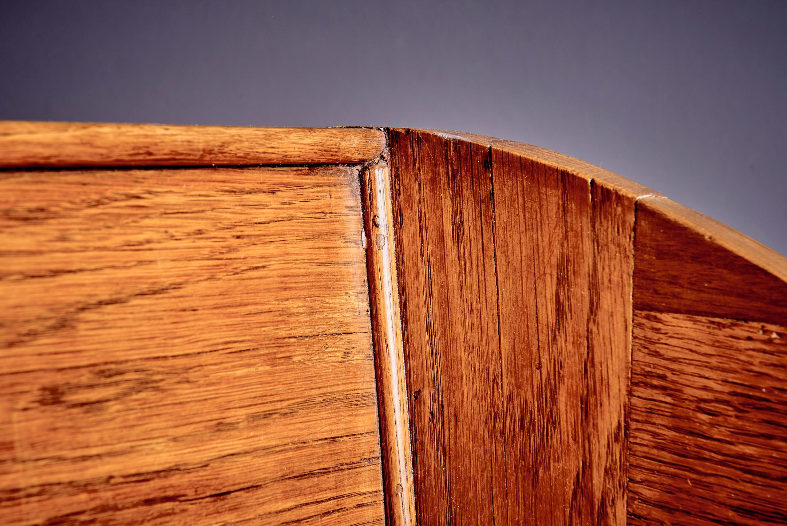 Ensemble de 4 chaises en Oak Oak italien en vente 5