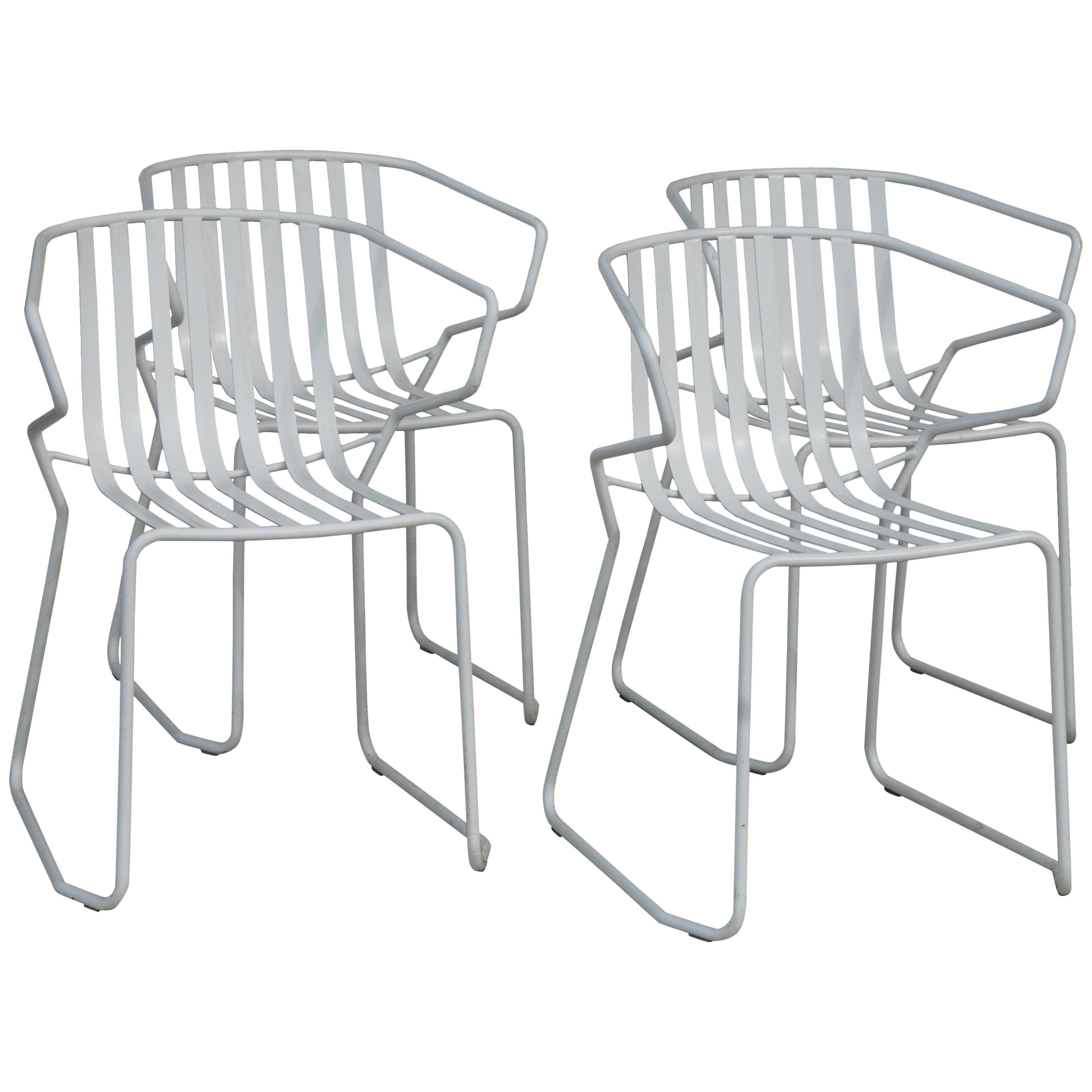 Set of 4 Italian Outdoor Chairs