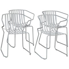 Set of 4 Italian Outdoor Chairs