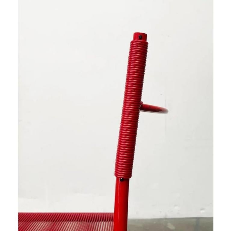 Ensemble italien de 4 chaises spaghetti Modèle 101 de l'ère spatiale postmoderne, 1970 en vente 3