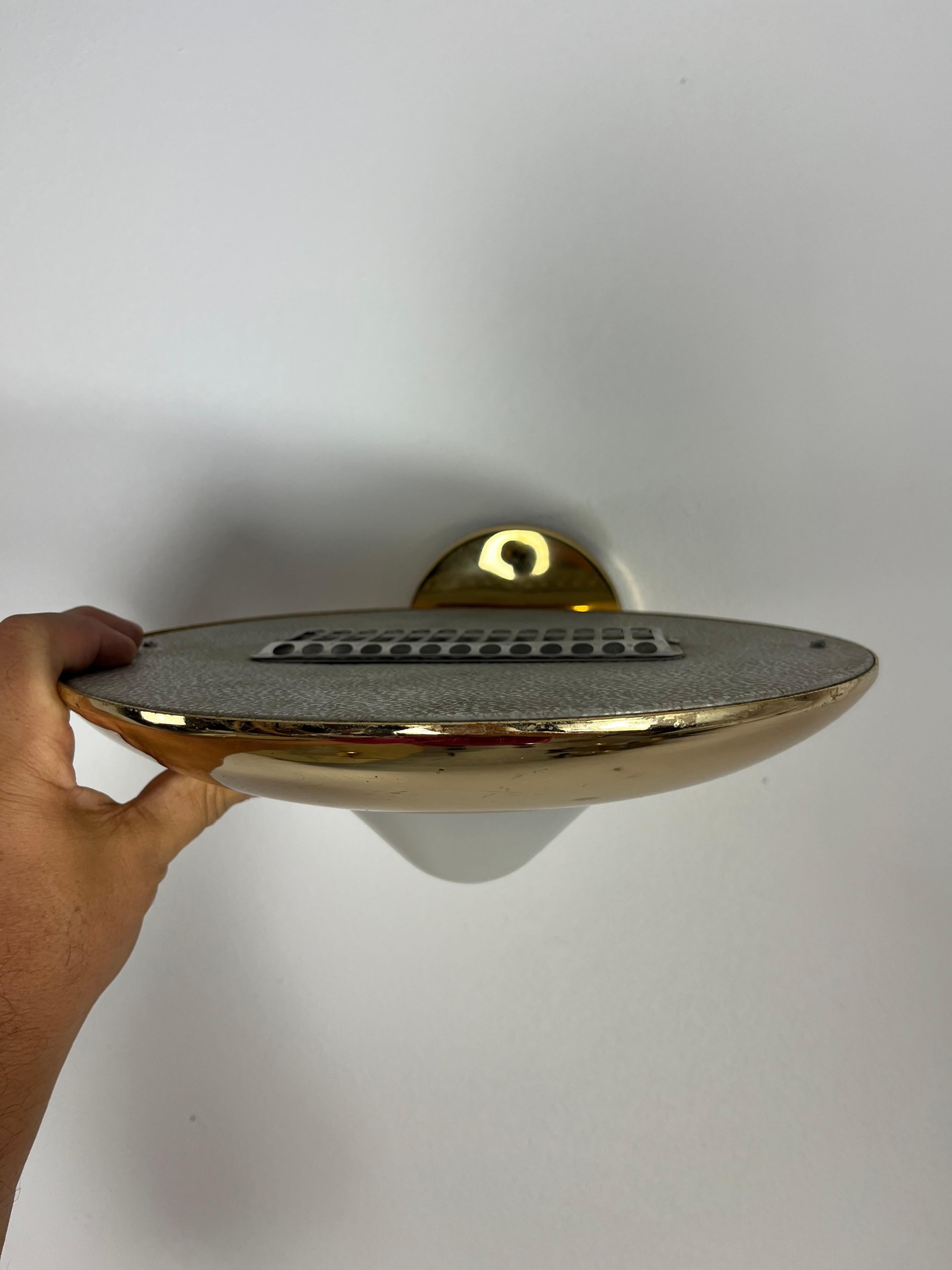 Regency Ensemble de 4 lampes murales halogènes de style Régence italienne, années 1970 en vente